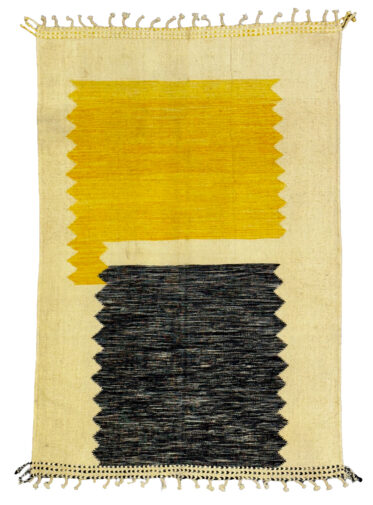 Kilim Amir beige, amarillo y azul