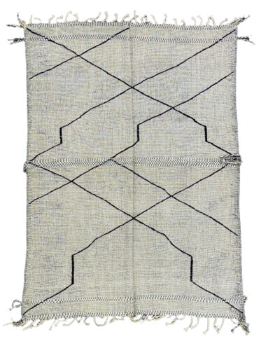 Kilim gris y Beige Amed